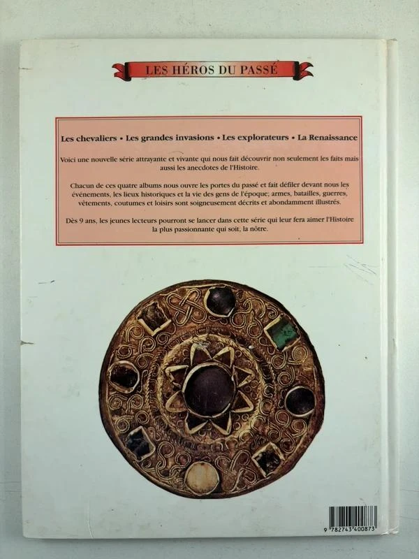 As Grandes Invasões – Os Heróis do Passado – livro de história ilustrado – photo 3